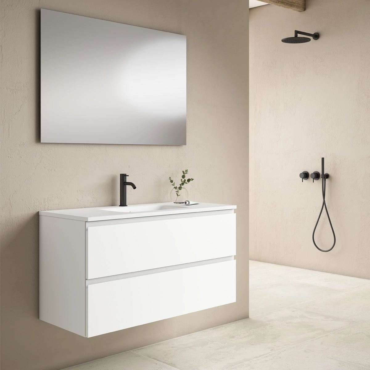 Mueble baño flotante Coral - Thebath