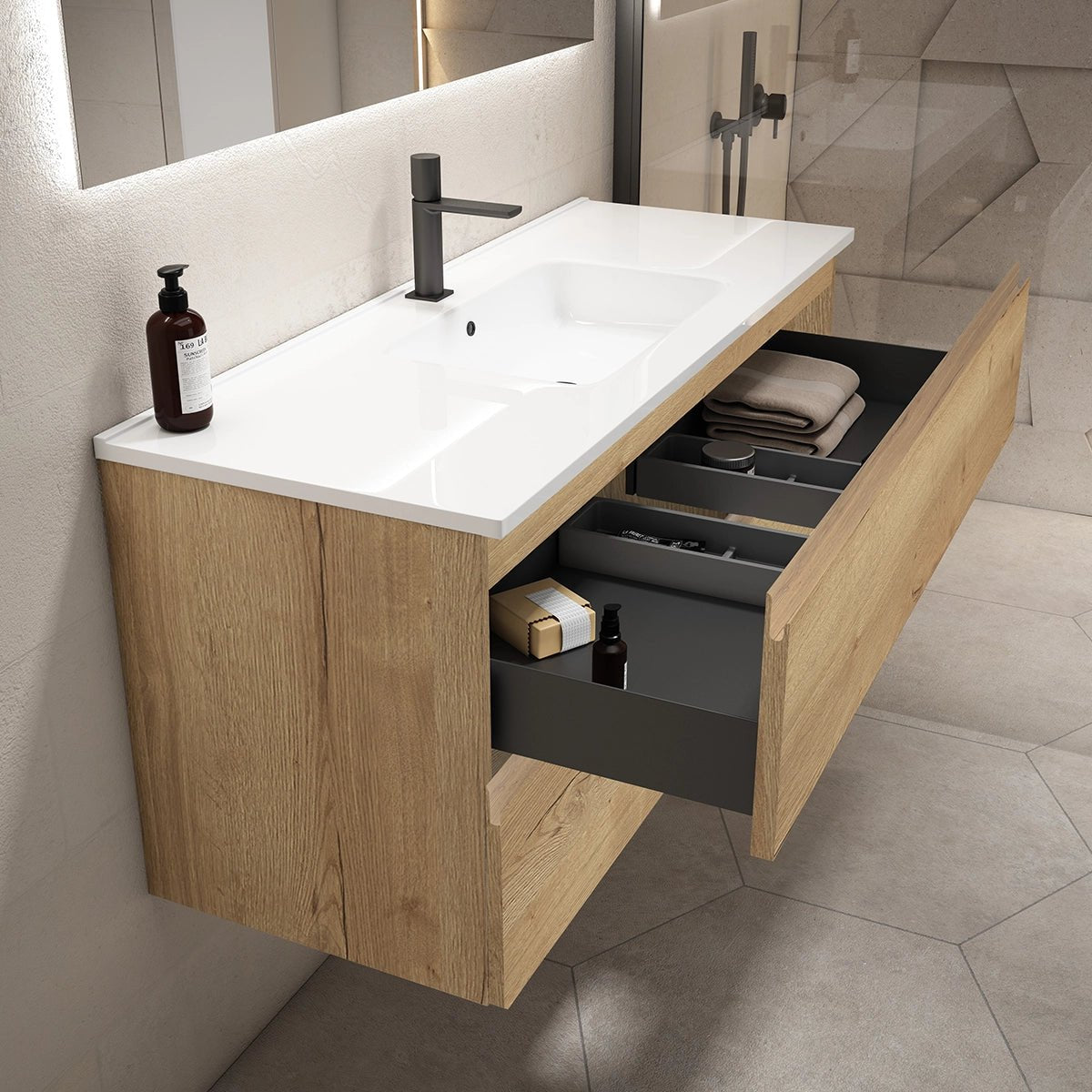 Mueble baño flotante Coral - Thebath