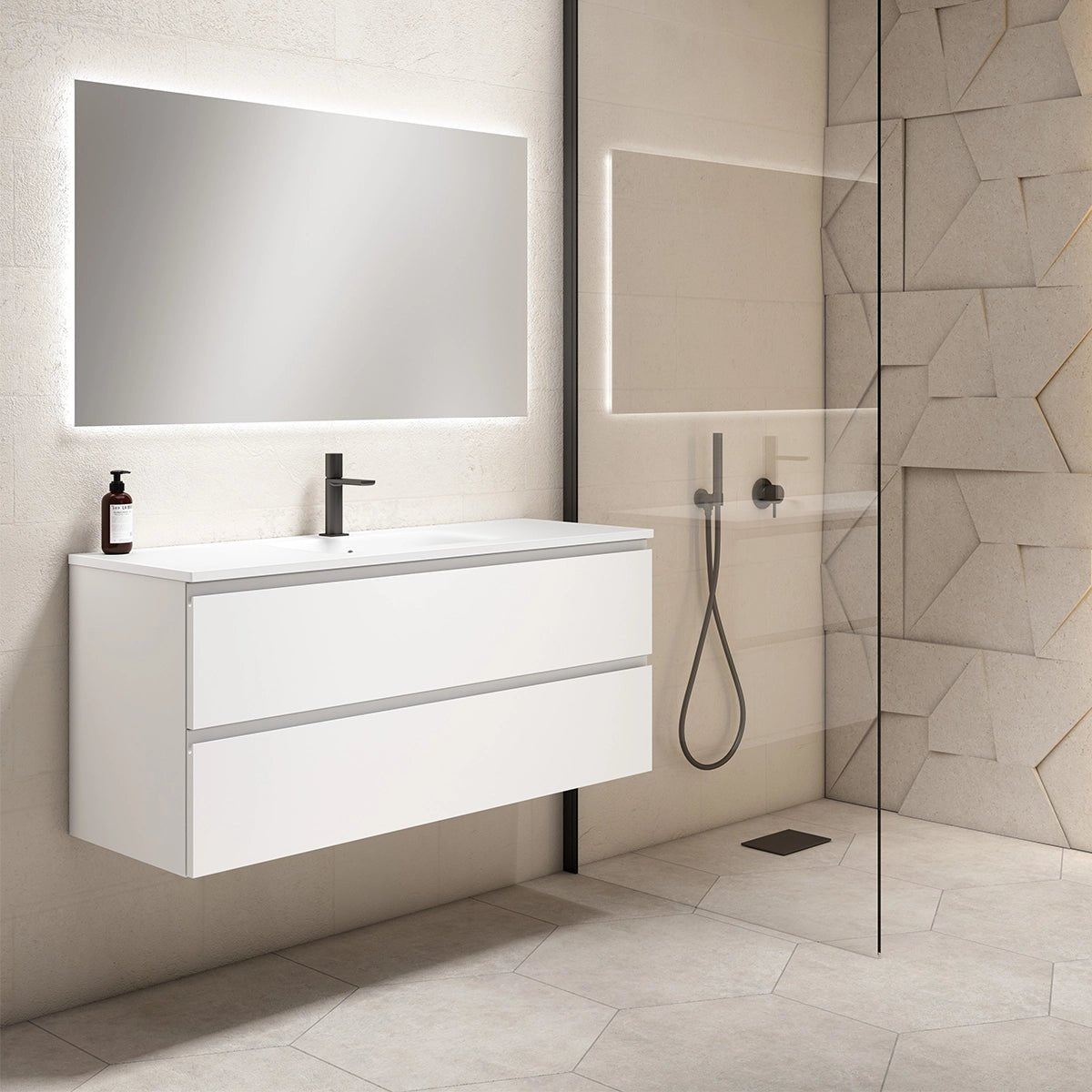 Mueble baño flotante Coral - Thebath