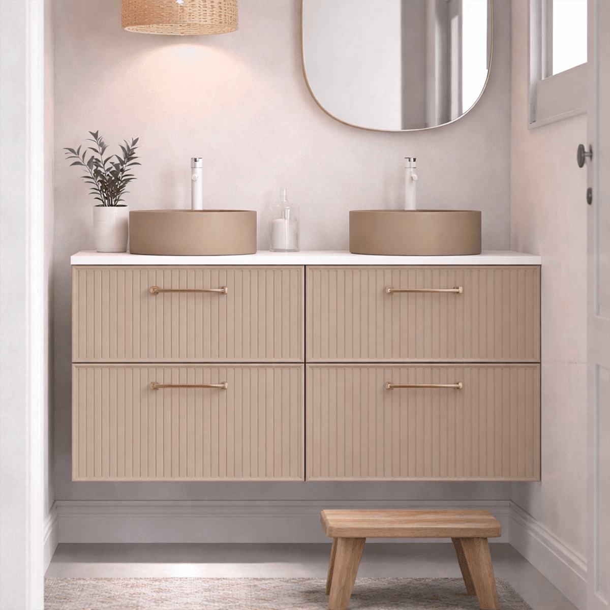 Mueble baño grande Blanca - The Bath