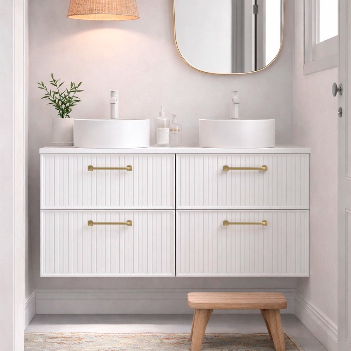 Mueble baño grande Blanca - The Bath
