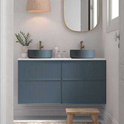 Mueble baño rayas Blanca - The Bath