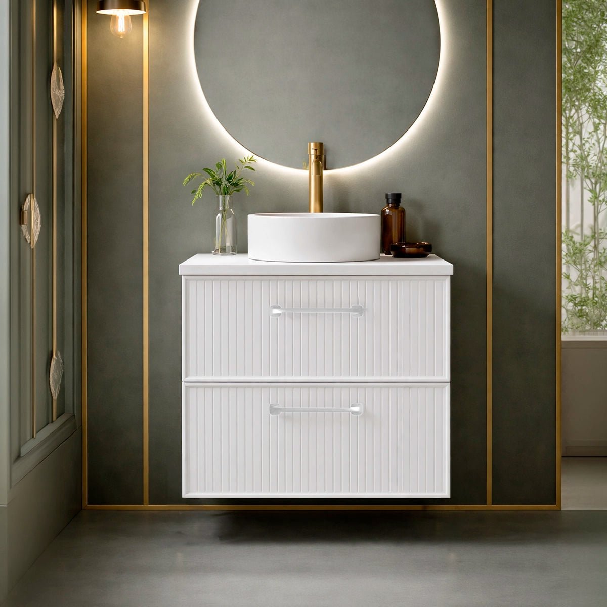 Mueble baño retro Blanca - The Bath