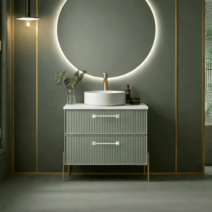 Mueble baño retro Blanca - The Bath