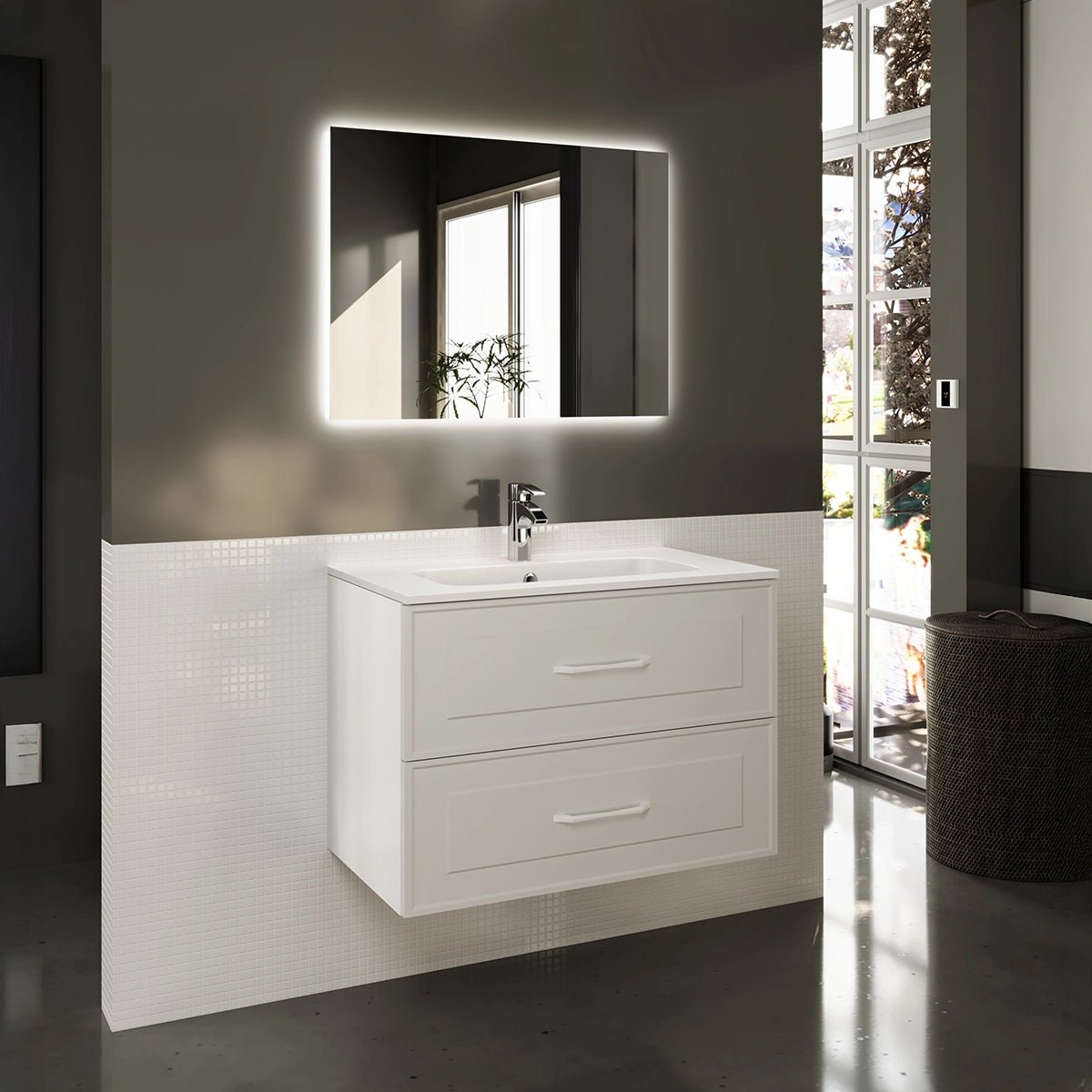 Mueble baño rústico Brie - Thebath