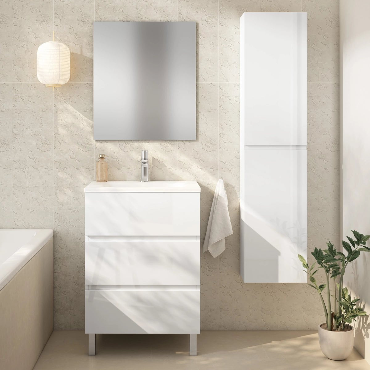 Mueble de baño con patas Esencial - The Bath