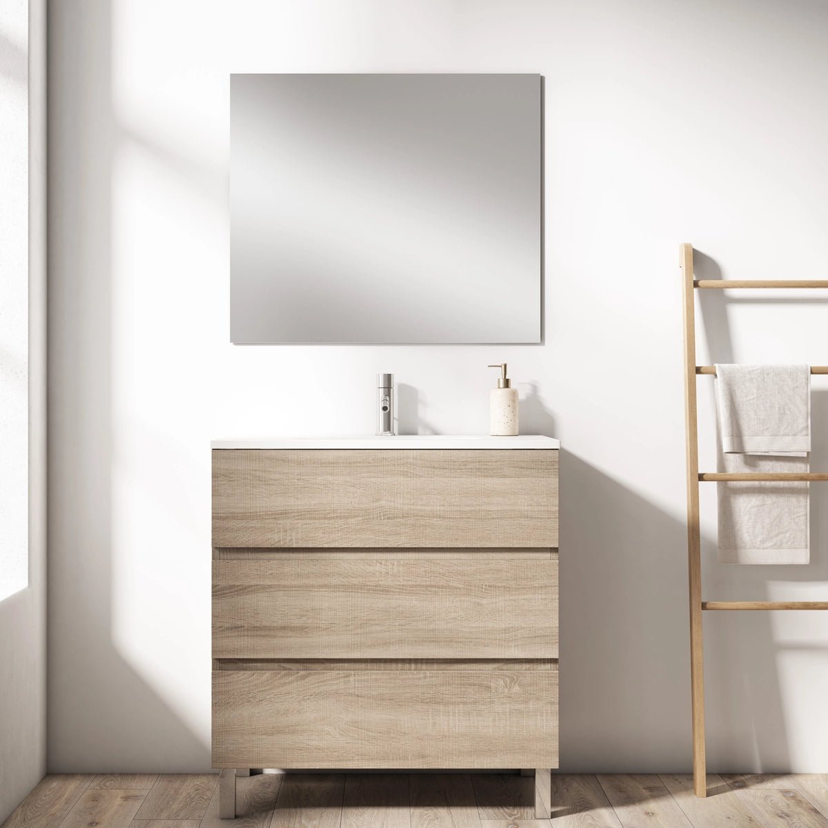 Mueble de baño con patas Esencial - The Bath