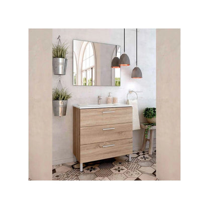 Mueble de baño con patas