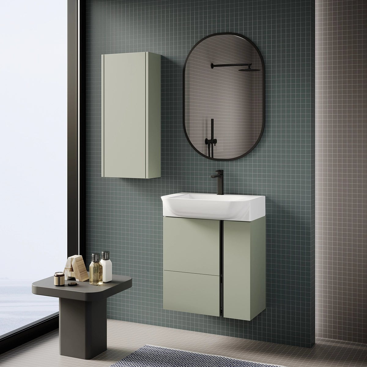 Mueble de baño fondo reducido Versa - The Bath