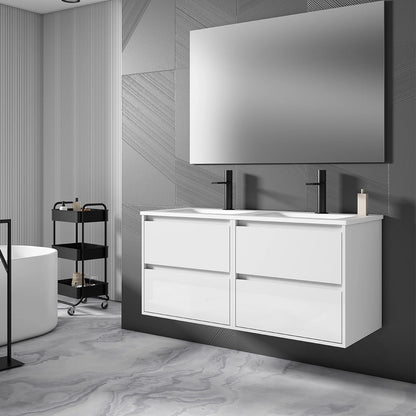 Mueble de baño moderno doble seno Jade - Thebath