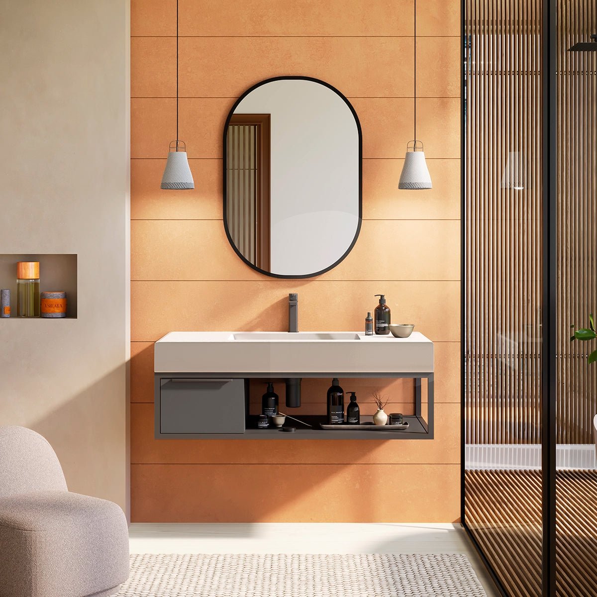 Mueble de baño suspendido Spok - Thebath