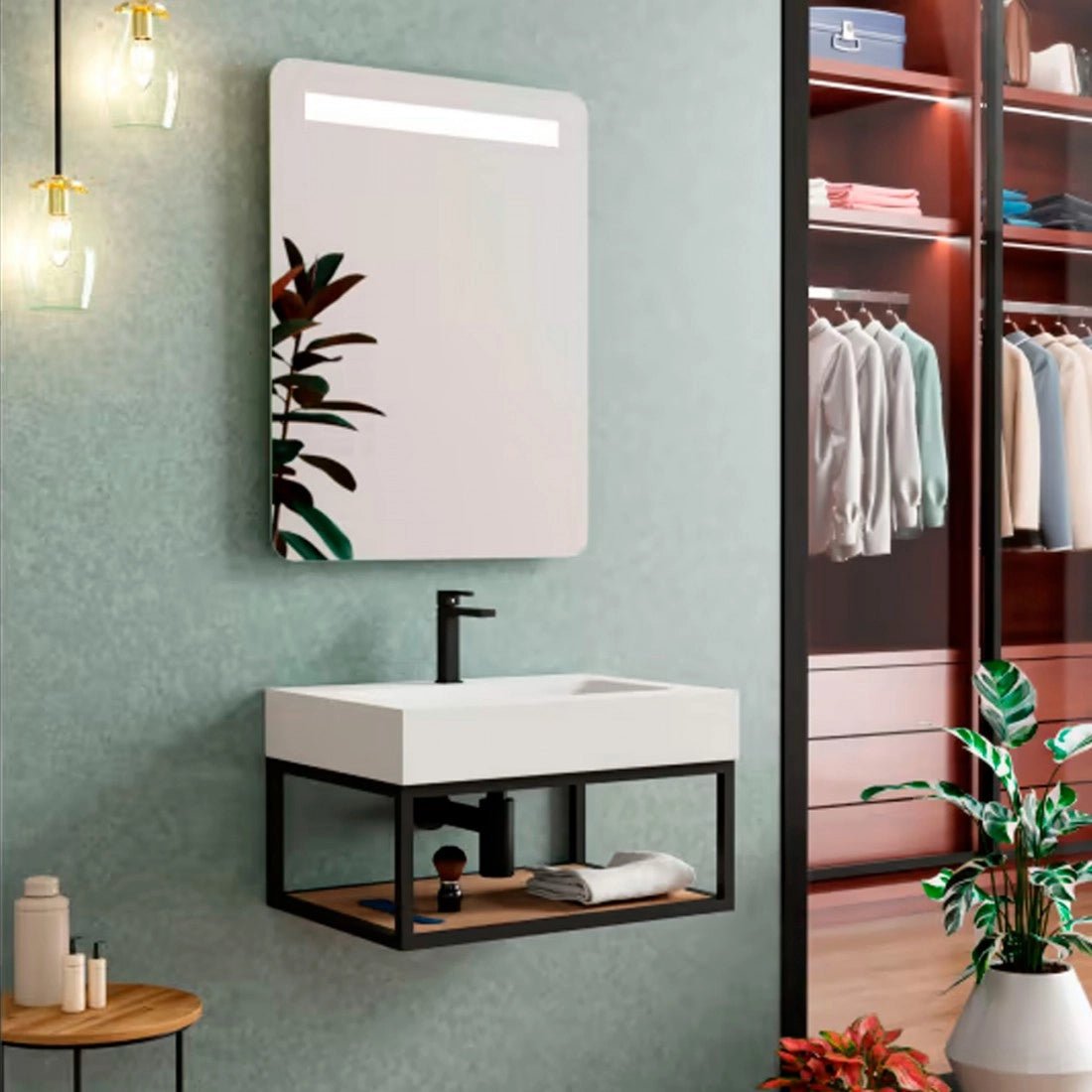 Mueble de baño suspendido Spok