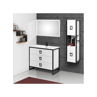 Mueble de baño tres cajones Gorbea