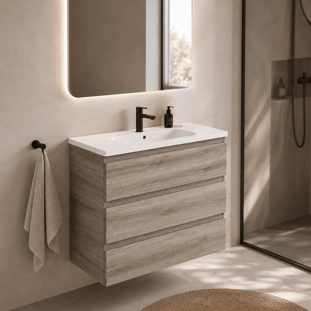 Mueble fondo reducido Carmen - The Bath