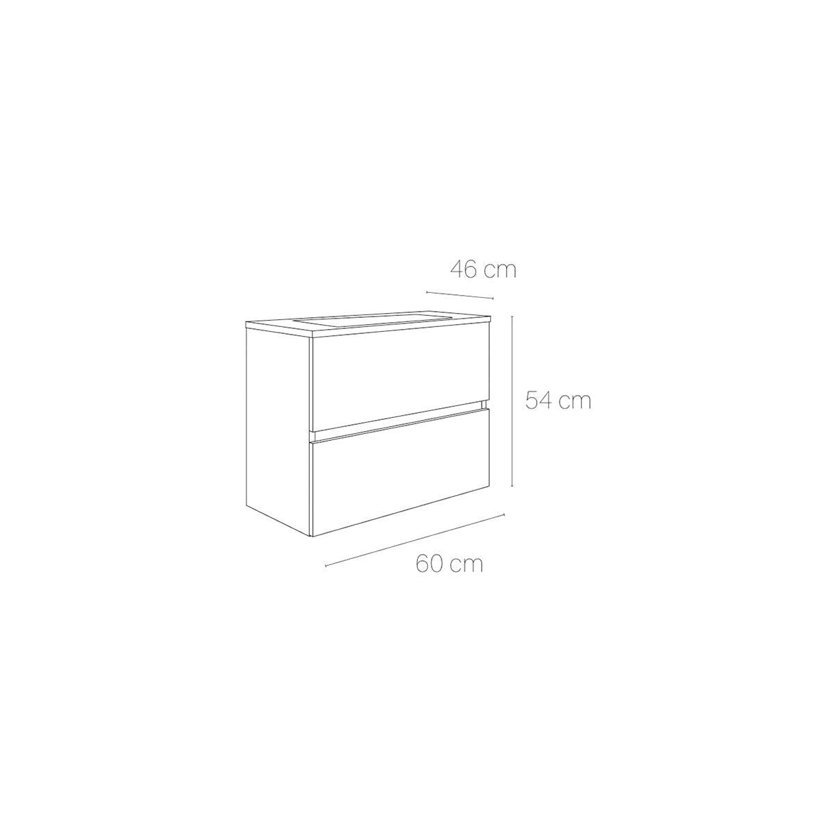 Mueble lavabo Esencial - The Bath