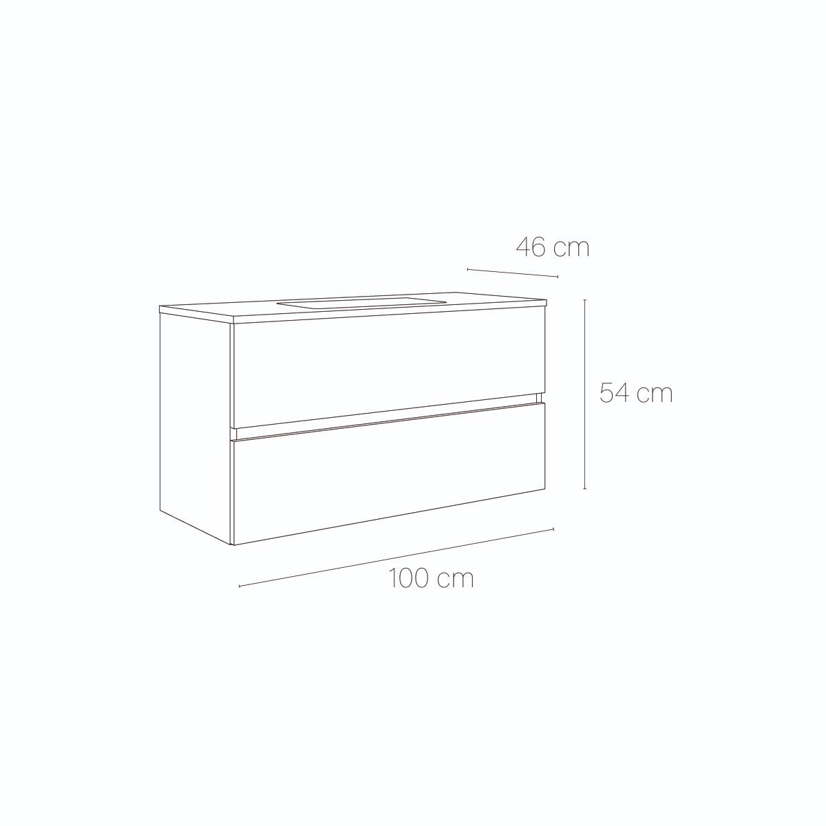 Mueble lavabo Esencial - The Bath