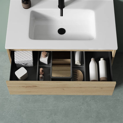 Mueble moderno para baño suspendido Jade - Thebath