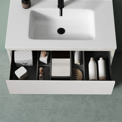 Mueble moderno para baño suspendido Jade - Thebath