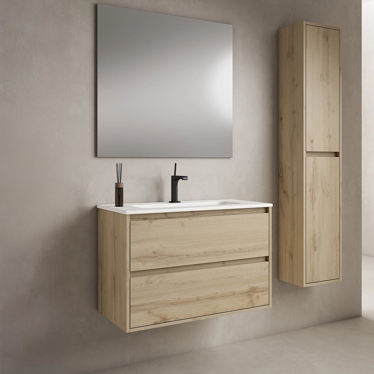 Mueble moderno para baño suspendido Jade - Thebath