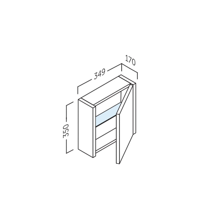 Mueble organizador para baño Joker