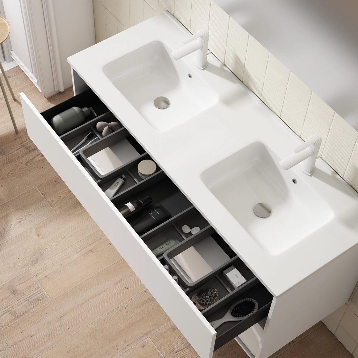 Mueble para baño con lavabo Frame top - The Bath
