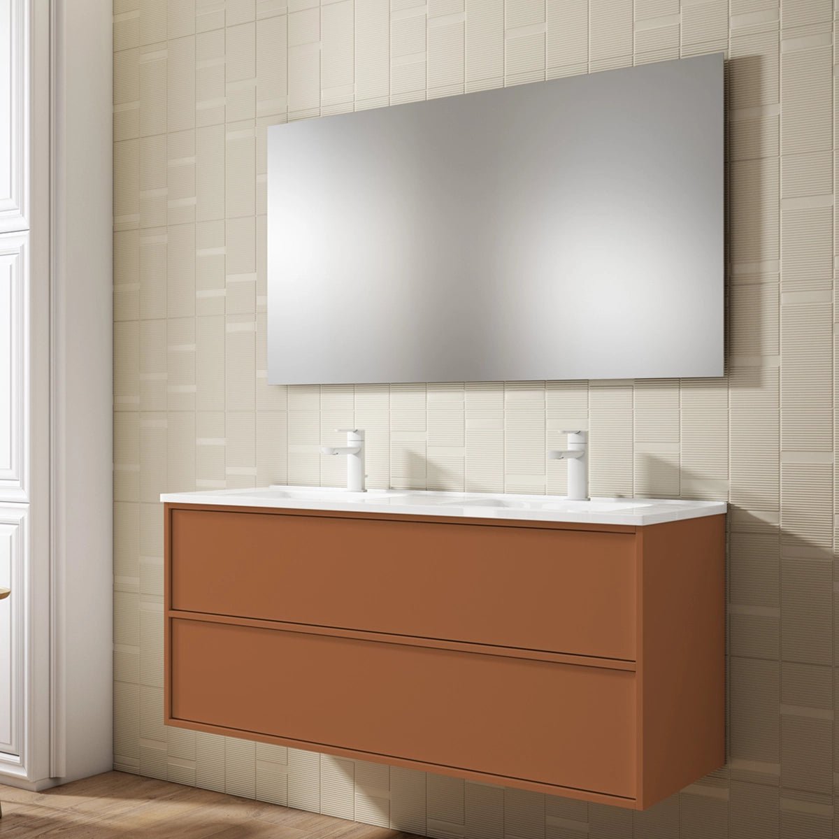 Mueble para baño con lavabo Frame top - The Bath