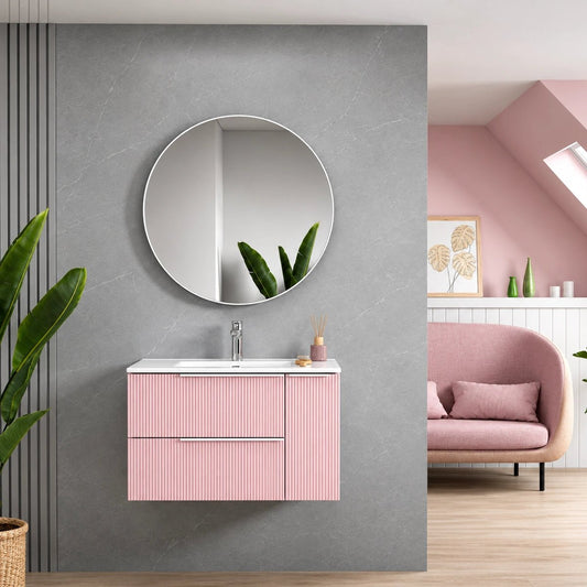Mueble suspendido con relieve Bali - The Bath