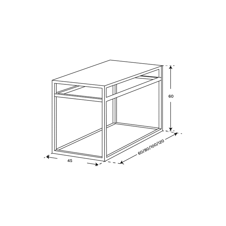 Mueble suspendido con toallero