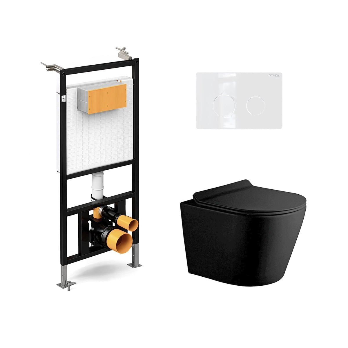Pack cisterna empotrada suspendida + Inodoro Hada - The Bath