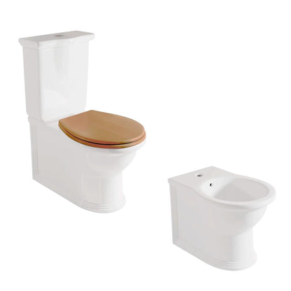 Pack inodoro + bidé antiguo Olimpia - The Bath