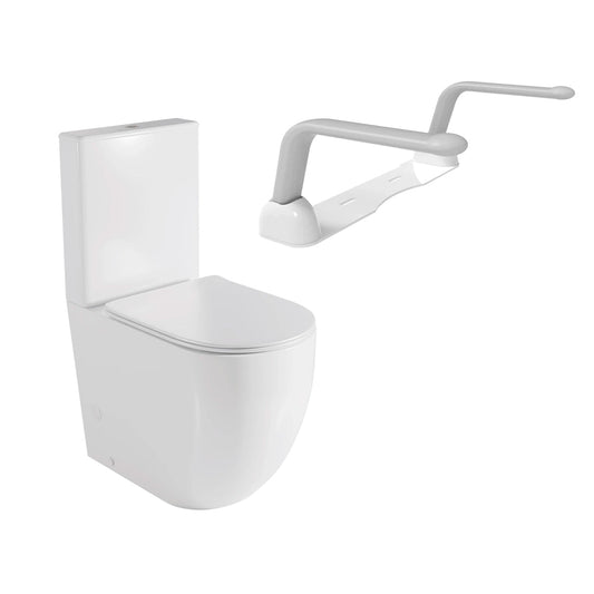 Inodoro alto especial Jena PMR + brazos