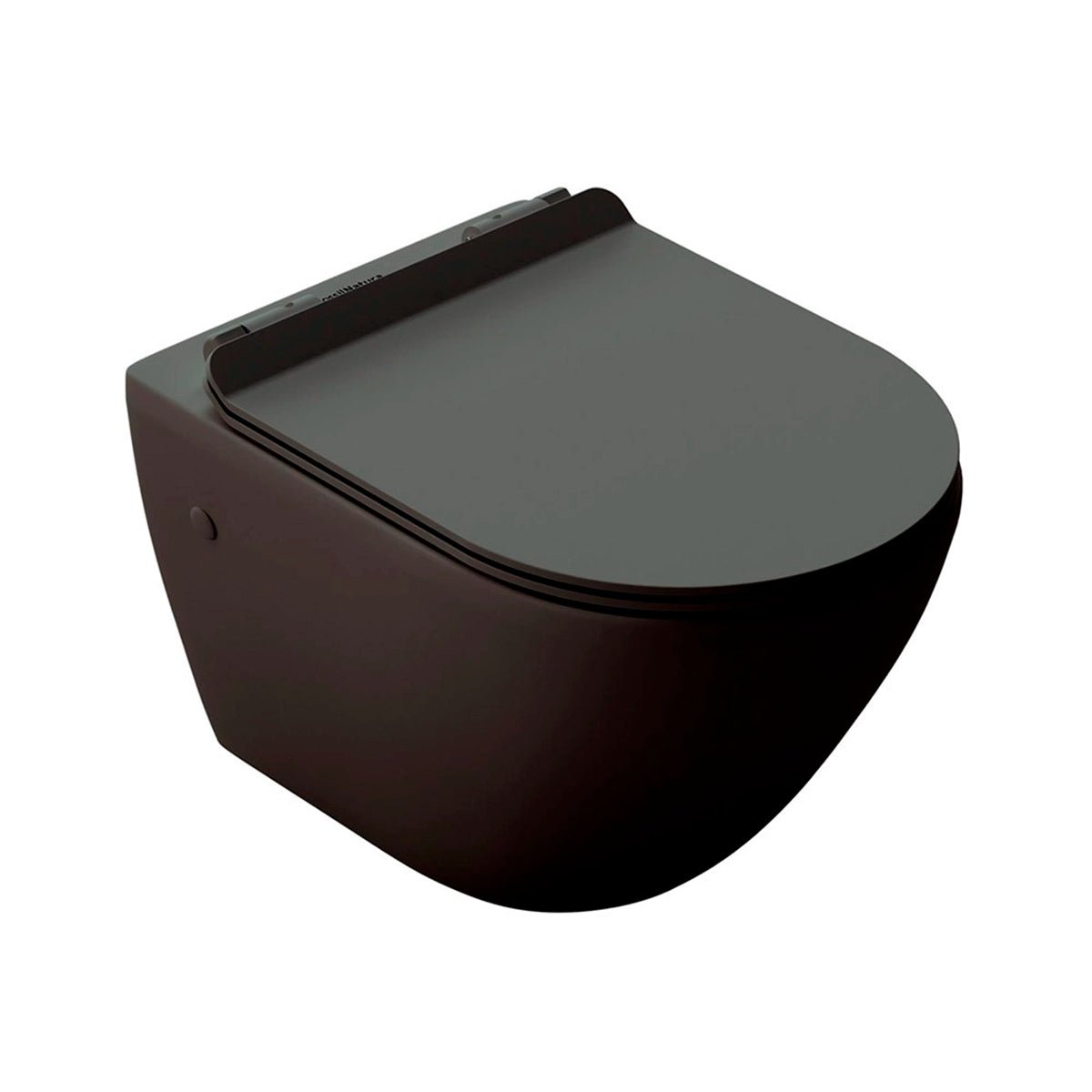 Pack inodoro suspendido negro mate + cisterna empotrada - Thebath