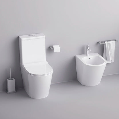 Inodoro tanque bajo Bolonia Rimless