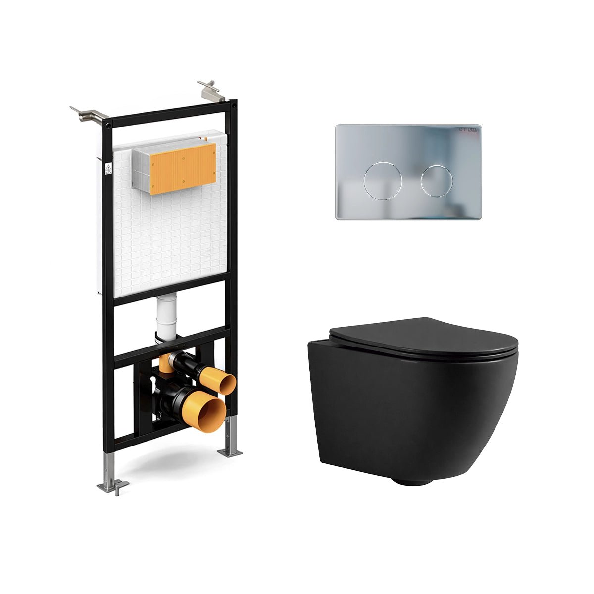 Pack suspendido cisterna empotrada + Wc Suspendido Azores - The Bath