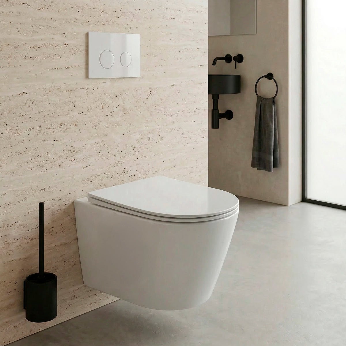 Inodoro suspendido Nevis Rimless