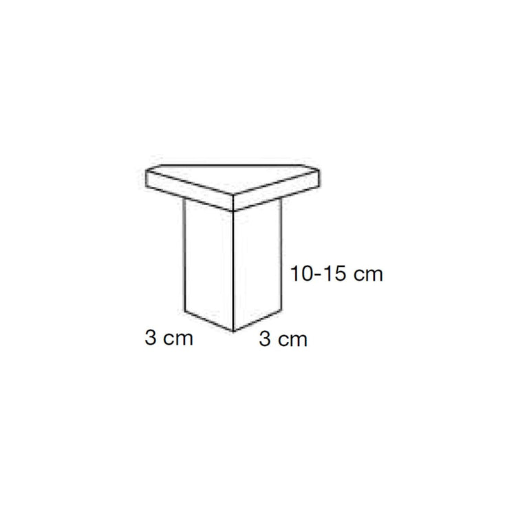 Patas para muebles Cubo