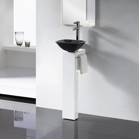 Pedestal madera para lavabo - Thebath