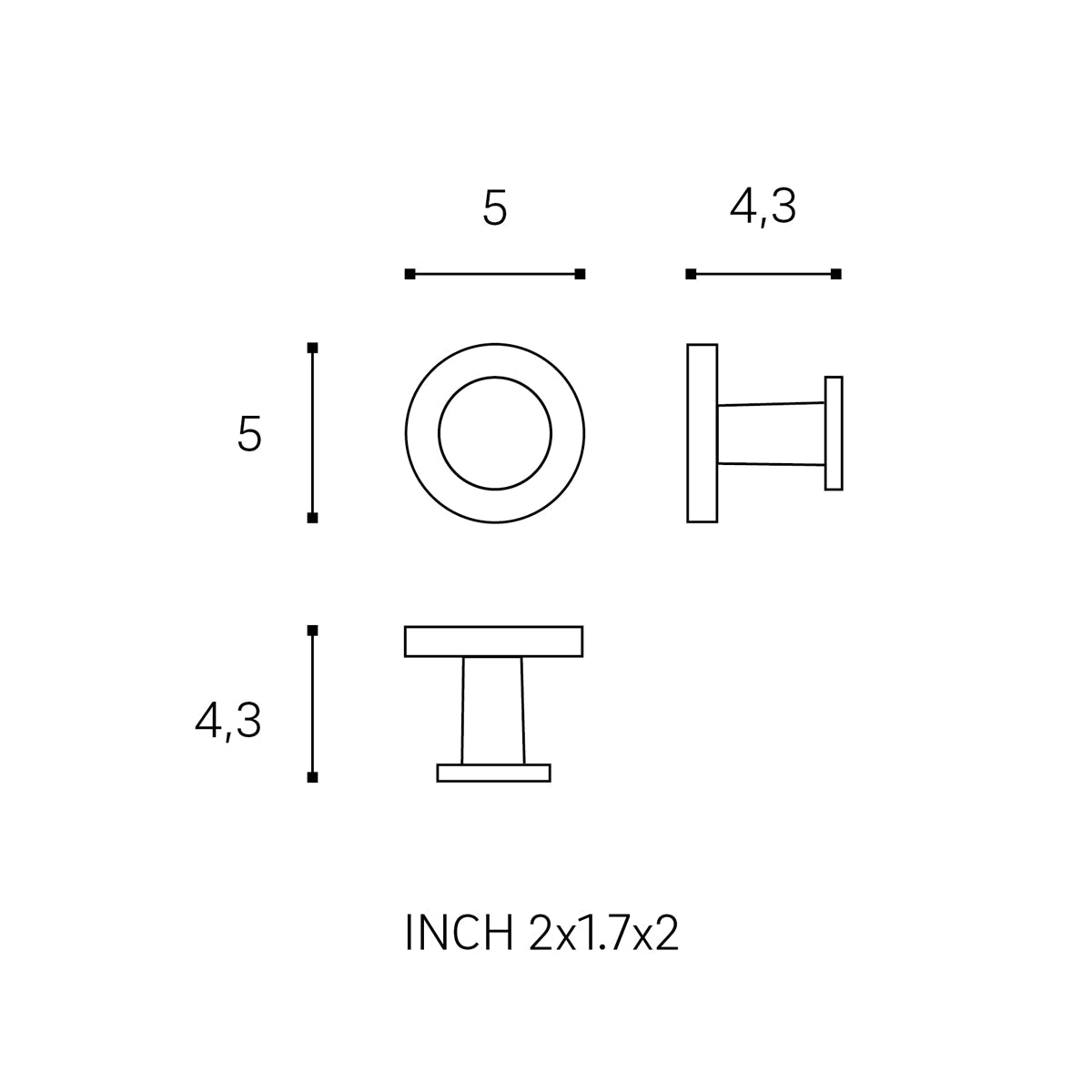 Perchas de baño Start - Thebath