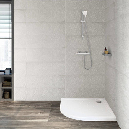 Plato de ducha cerámico Angular - The Bath