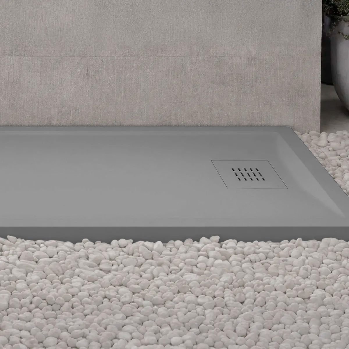 Plato de ducha enmarcado Stylo - The Bath