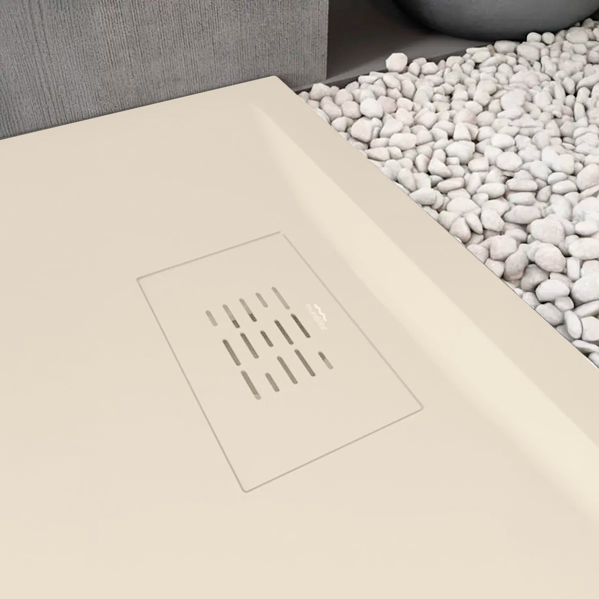 Plato de ducha enmarcado Stylo - The Bath