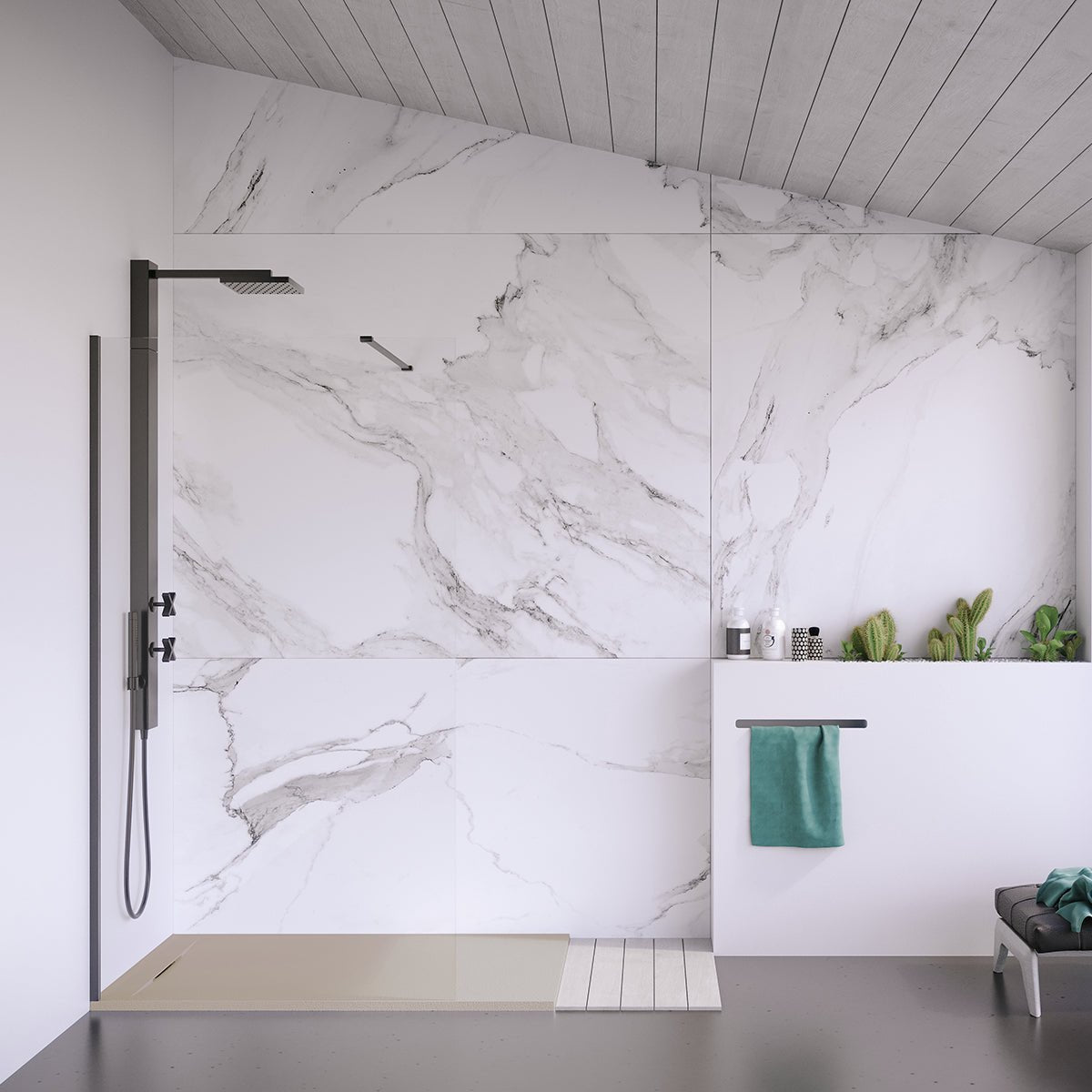 Plato de ducha moderno Eden - Thebath