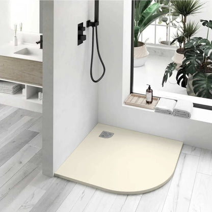 Plato ducha esquina de resina Angular - Thebath