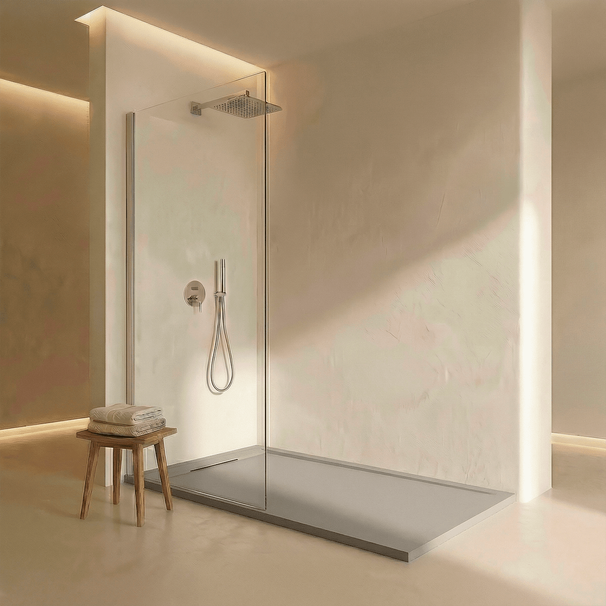 Plato ducha resina Basalto - The Bath