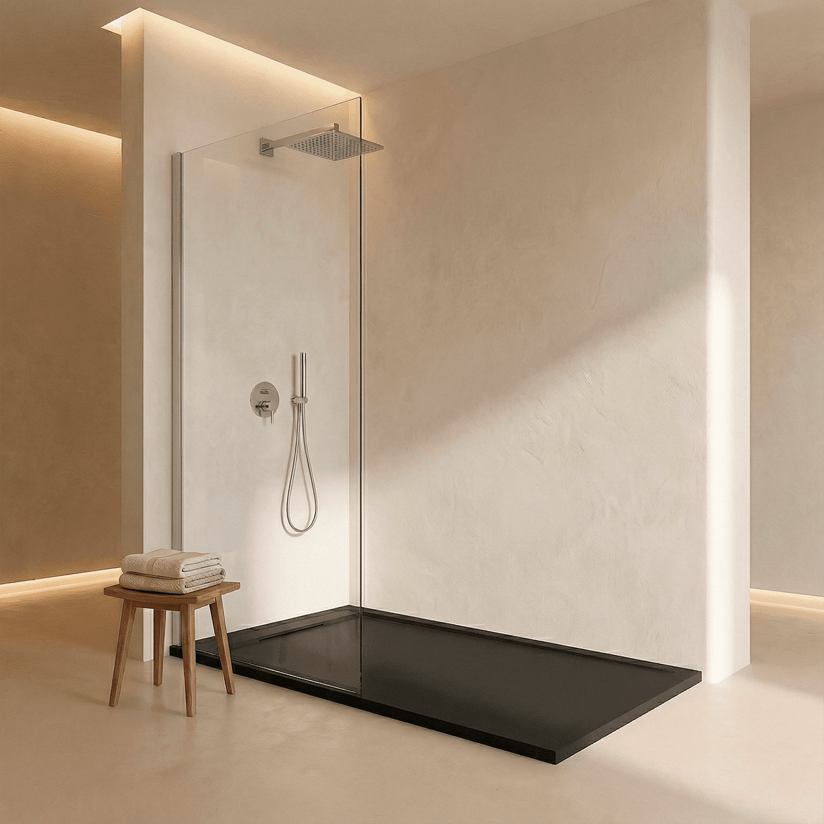 Plato ducha resina Basalto - The Bath