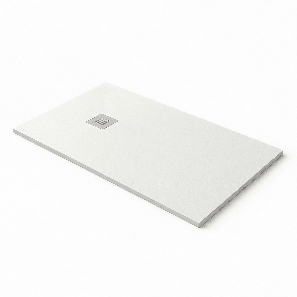 Plato ducha resina pizarra blanco ¡Envío rápido! - The Bath