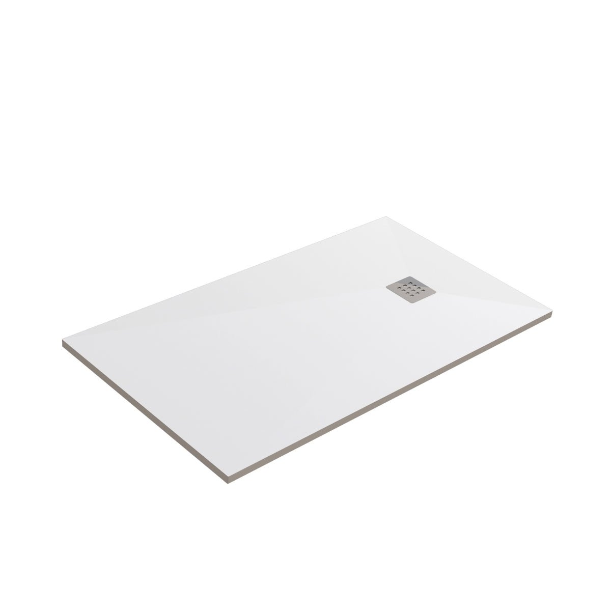 Plato ducha resina blanco Esencial