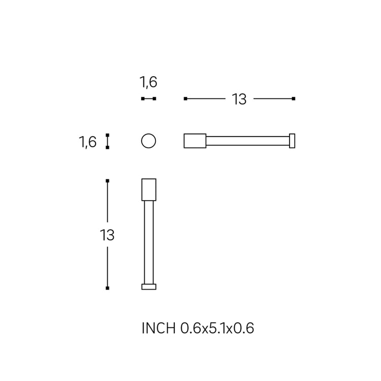 Portarrollos para papel higiénico Logic