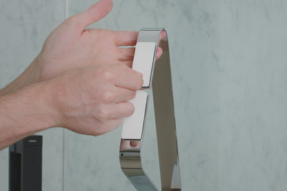 Estantería ducha triangular