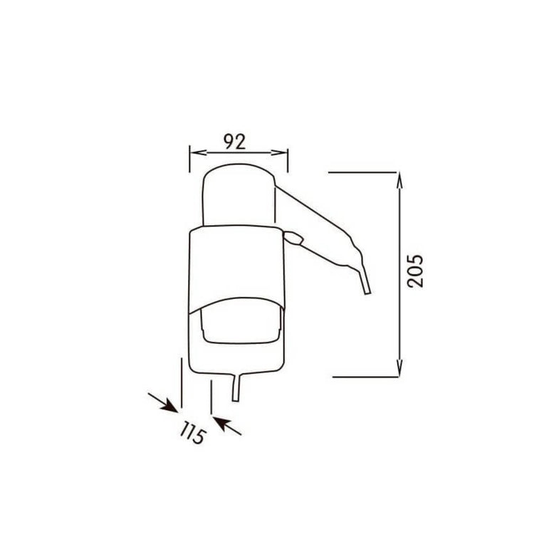 Secador de pelo enchufe